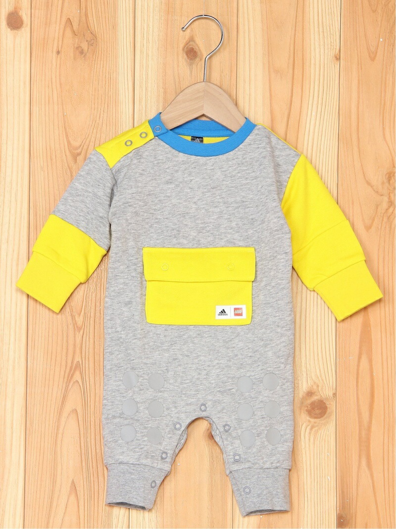 楽天市場 Sale 60 Off Adidas Sports Performance Lego Duplo ロンパース Lego Duplor Onesie アディダス キッズ 子供用 アディダス マタニティー ベビー ロンパース カバーオール グレー ピンク Rba E Rakuten Fashion Kids