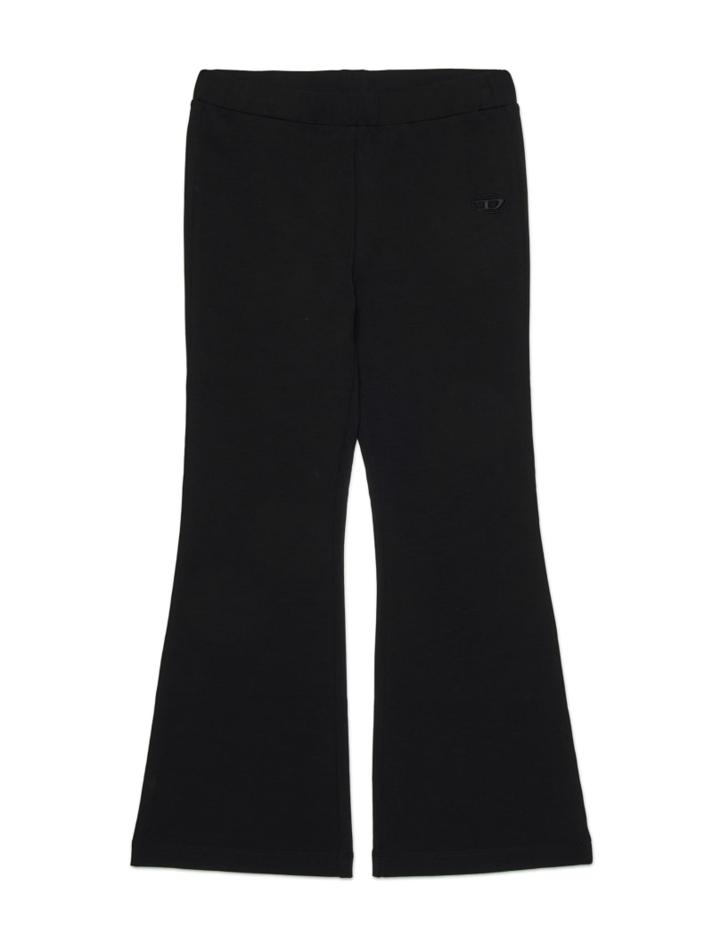 【SALE／40%OFF】DIESEL キッズ パンツ ブーツカット ディーゼル パンツ ジャージ・スウェットパンツ ブラック【RBA_E】【送料無料】