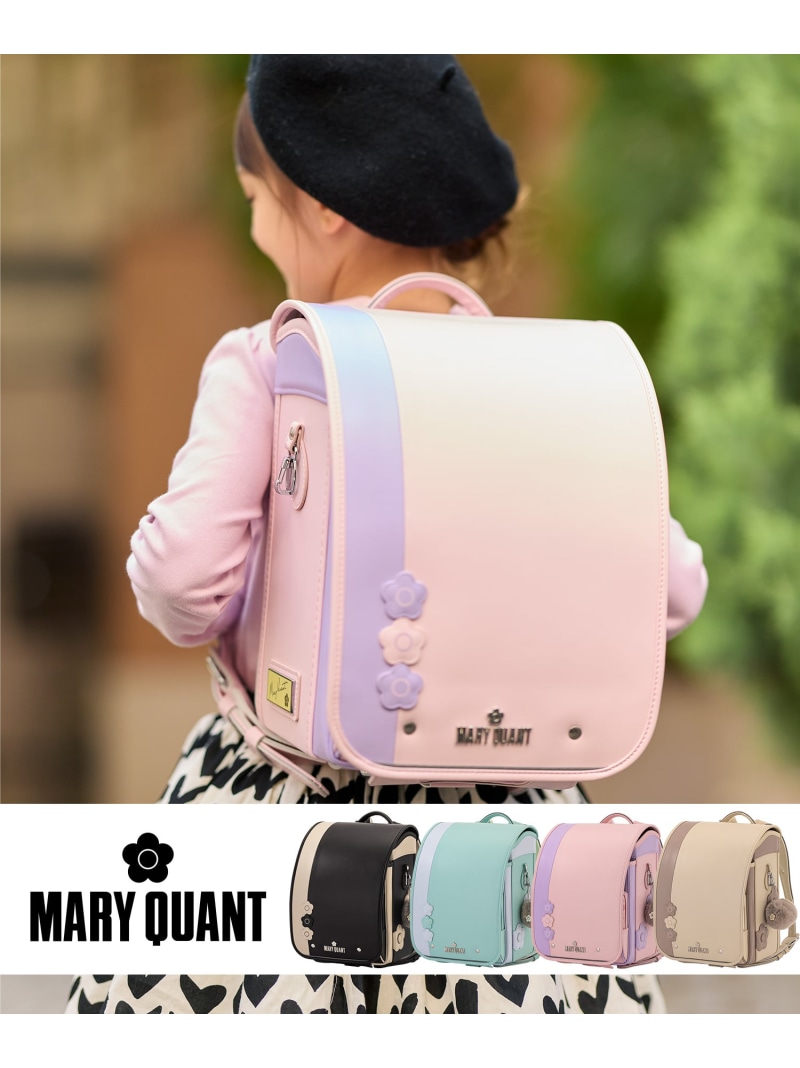 MARY QUANT MARY QUANT(マリークヮント)/トリプルデイジーランドセル シフォン バッグ ランドセル ピンク ホワイト グリーン ブラック【送料無料】