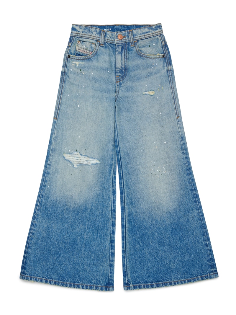 DIESEL キッズ ジーンズズボン下 D-AROMY-J ディーゼル ズボン下 デニム・ジーンズズボン下 青碧【貨物輸送無料】
