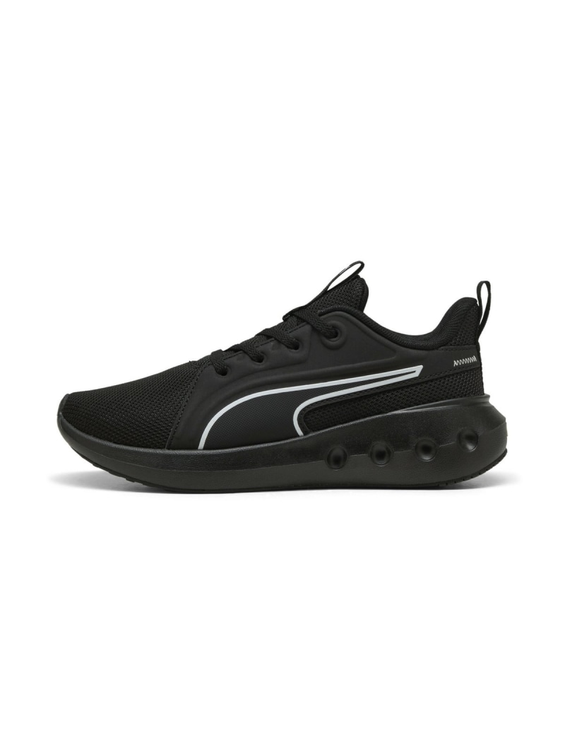 【SALE／30%OFF】PUMA キッズ ソフトライド カーソン スニーカー 22-25cm Softride Carson Jr プーマ シューズ・靴 スニーカー ブラック【RBA_E】【送料無料】