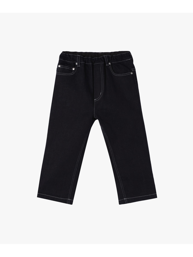 agnes b. ENFANT ベビー デニムパンツ アニエスベー パンツ ジーンズ・デニムパンツ ネイビー【送料無料】