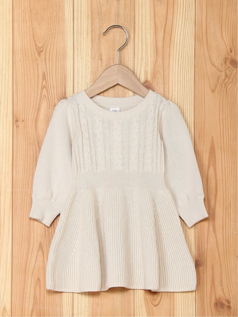 楽天市場 Sale 60 Off Gap K ケーブルニット フラウンスワンピース キッズ ギャップ ワンピース キッズワンピース ホワイト Rba E Rakuten Fashion Kids