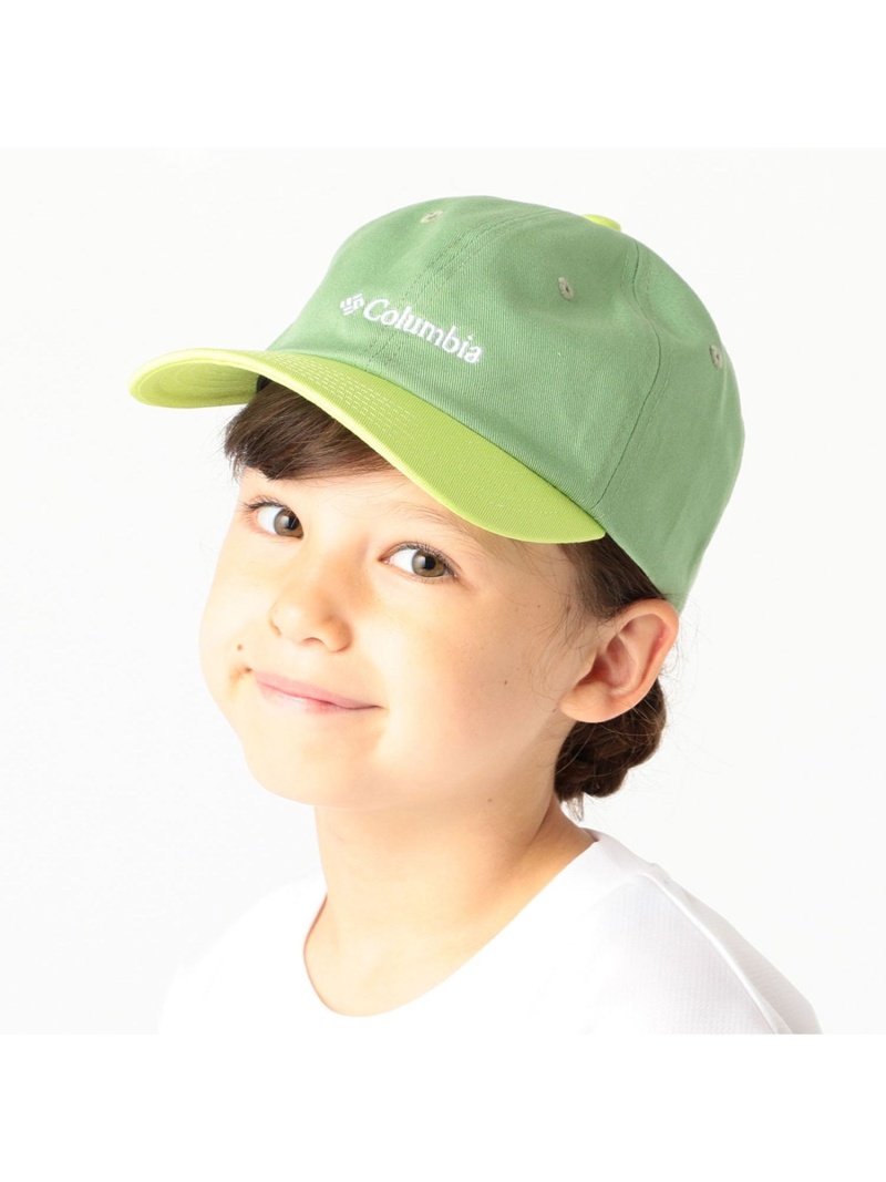 楽天市場 Sale 30 Off Columbia サーモンパスジュニアキャップ コロンビア 帽子 ヘア小物 キャップ グレー グリーン Rba E Rakuten Fashion Kids