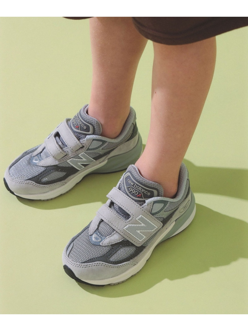 こども ビームス NEW BALANCE / PV990(17~21.5糎) コドモ ビームス シューズ・靴 スニーカー 黒いこと 米国海軍 ベージュ【貨物輸送無料】