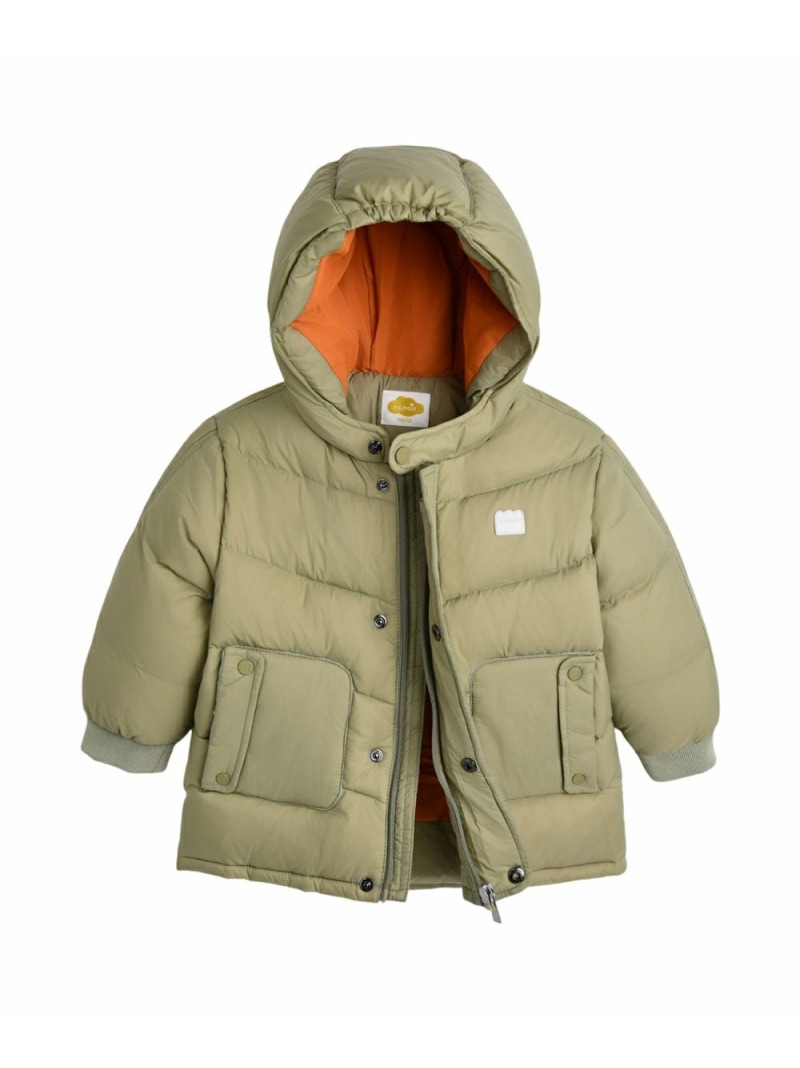 【SALE／50%OFF】moimoln 【ReRe】エンチョコート モイモルン ジャケット・アウター ダウンジャケット・ダウンベスト パープル カーキグリーン【RBA_E】【送料無料】