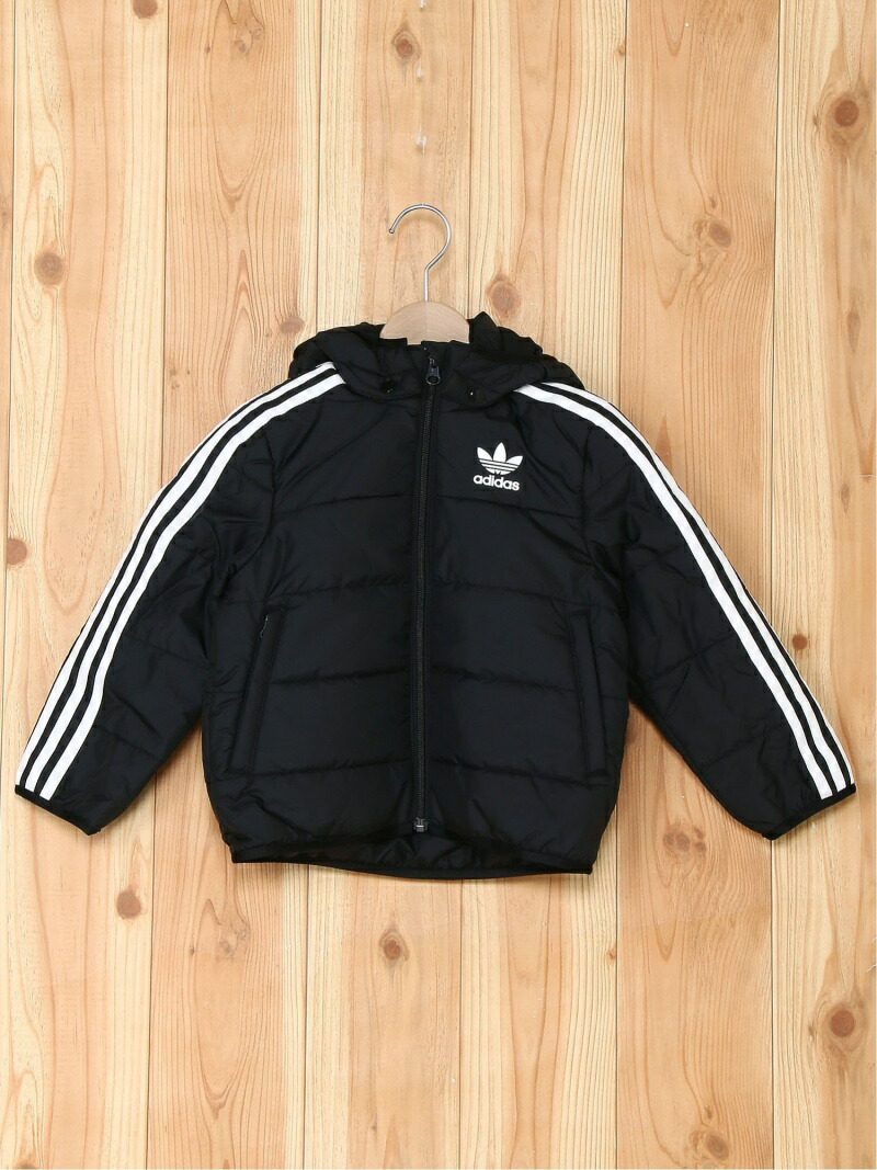 楽天市場 Sale 30 Off Adidas Originals パデッドジャケット Padded Jacket アディダスオリジナルス キッズ 子供用 アディダス コート ジャケット キッズアウター ブラック ブルー Rba E 送料無料 Rakuten Fashion Kids