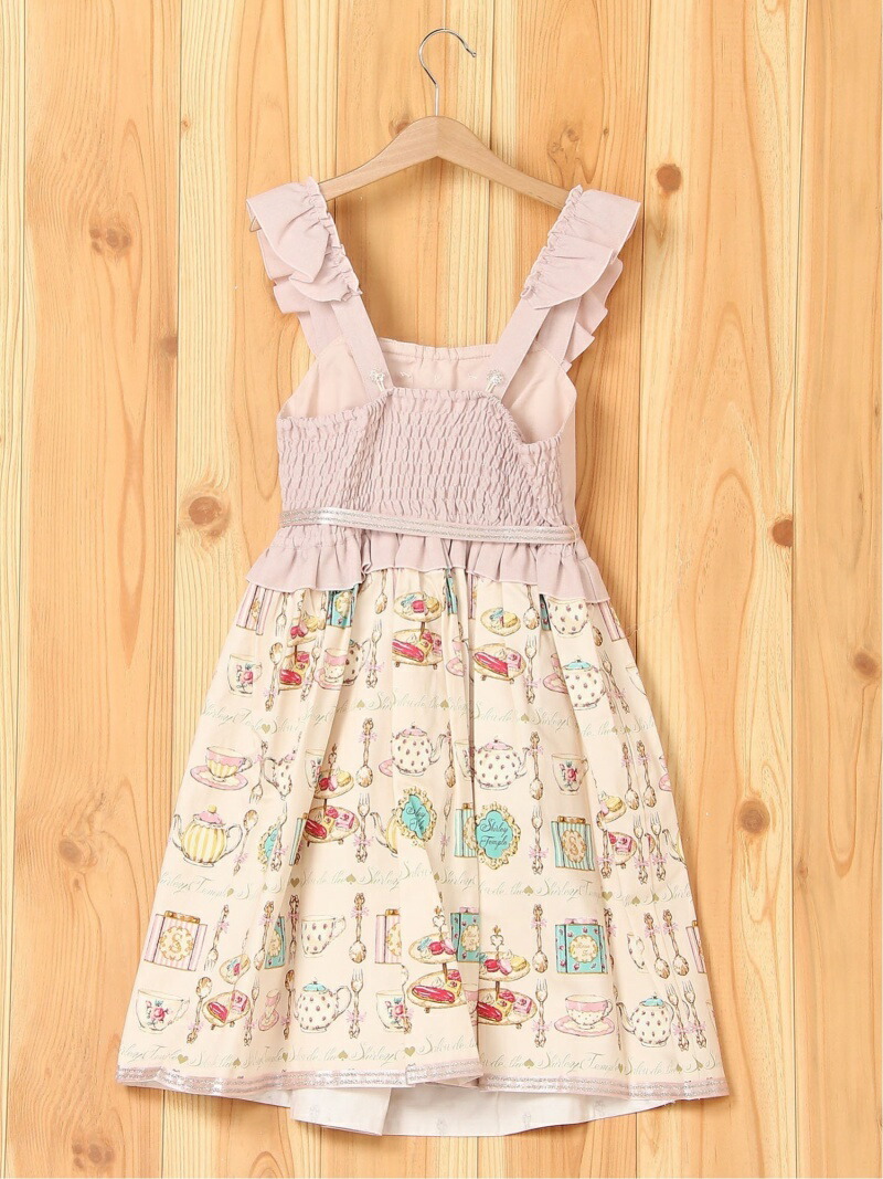 保証書付 Sale Shirleytemple Teapt Js シャーリーテンプル ワンピース キッズワンピース ホワイト パープル Rba E W 新品即決 Gonzaga Mg Gov Br