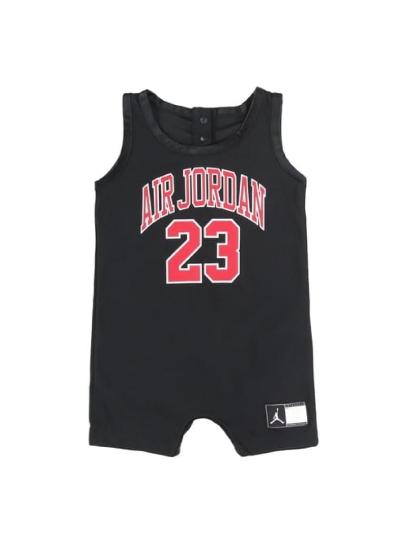 [SALE/ 40% OFF] Jordan Baby (80-90cm) Romper JORDAN (Jordan) HBR JORDAN JERSEY ROMPER Rookie Kids Maternity/Baby Goods Rompers/Coveralls Black Red [RBA_E]