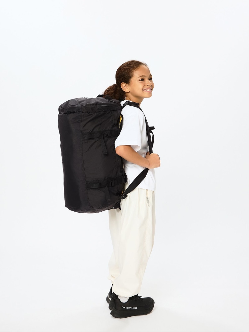 THE NORTH FACE 【公式】ナイロンダッフル50(キッズ) ザ・ノース・フェイス バッグ ドラムバッグ ブラック【送料無料】