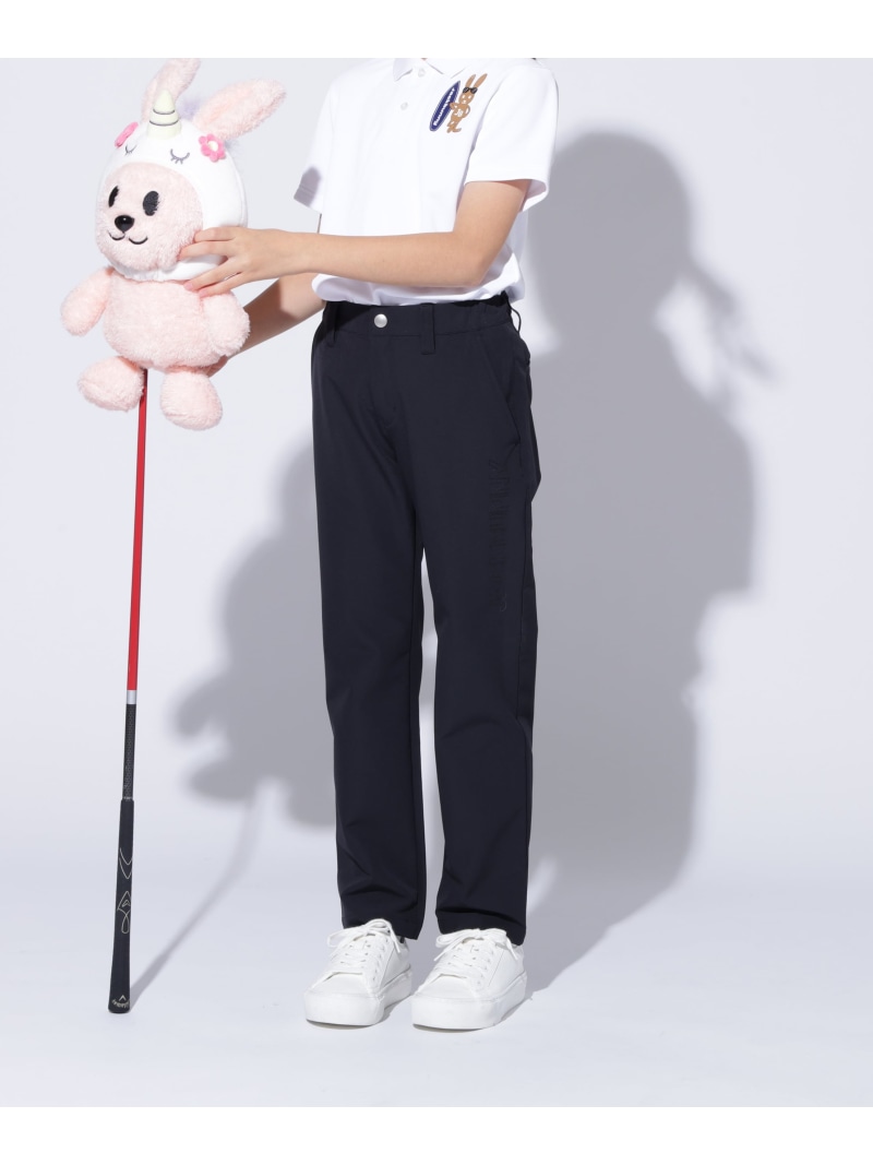 Jack Bunny!! ストレッチダブルクロス ロングパンツ (ジュニア) ジャックバニー パンツ その他のパンツ ブラック ブルー ホワイト【送料無料】