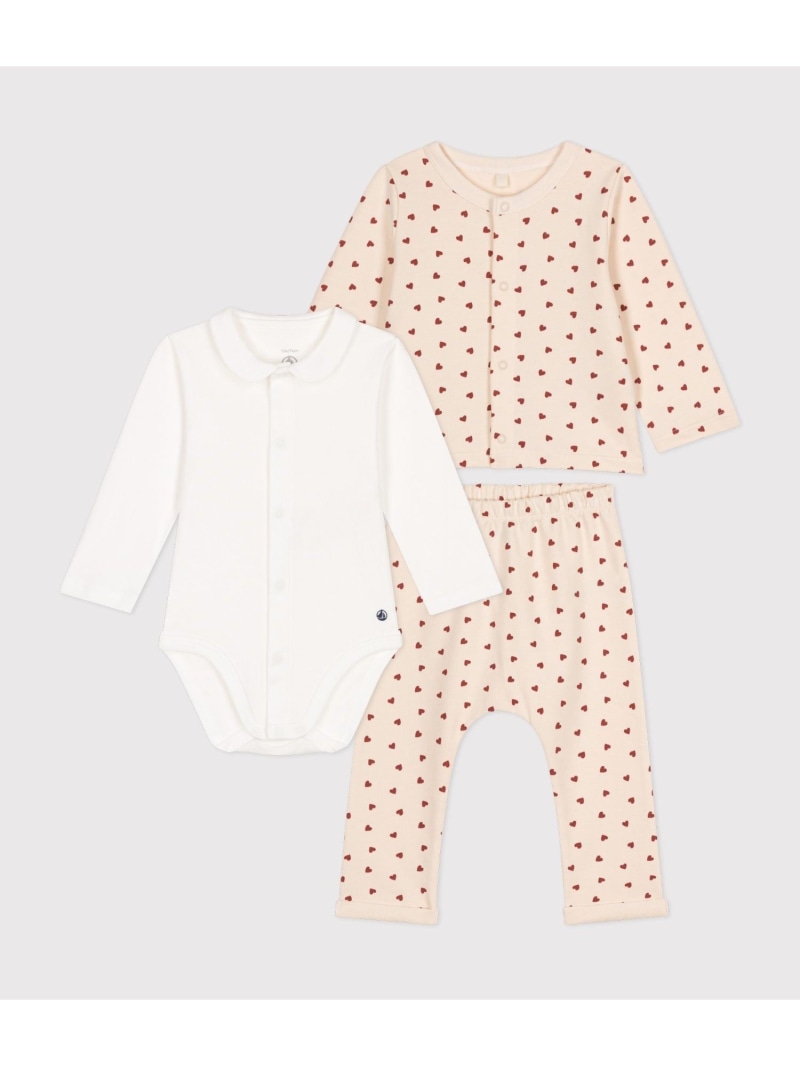【PETIT BATEAU/プチバトー】日本未発売セレモニードレス３点set新品 楽天市場】【SALE／30%OFF】ベビー3点セット PETIT BATEAU