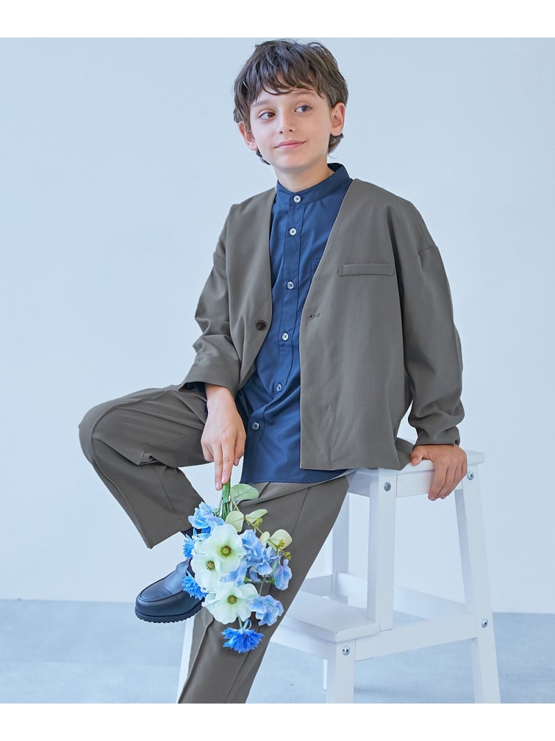 楽天市場】devirock フォーマル ノーカラージャケット