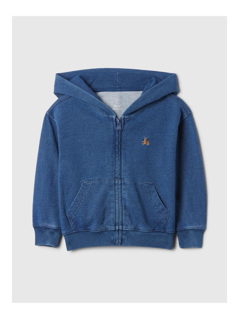 GAP (K)babyGap ジップアップパーカー ギャップ トップス パーカー・フーディー ブルー【送料無料】