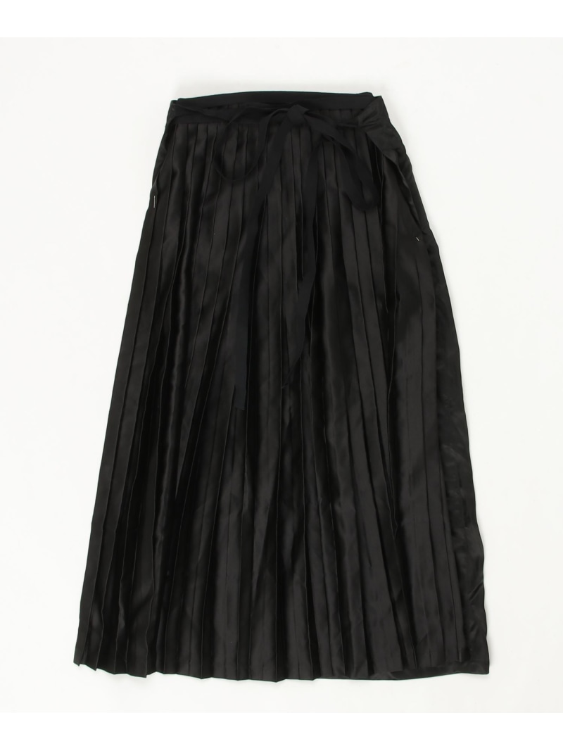 MM6 Maison Margiela MM6 Maison Margiela エムエムシックス Kids \u0026 Junior スコート シフォン スコート ロング・マキシスコート 黒いこと【貨物輸送無料】