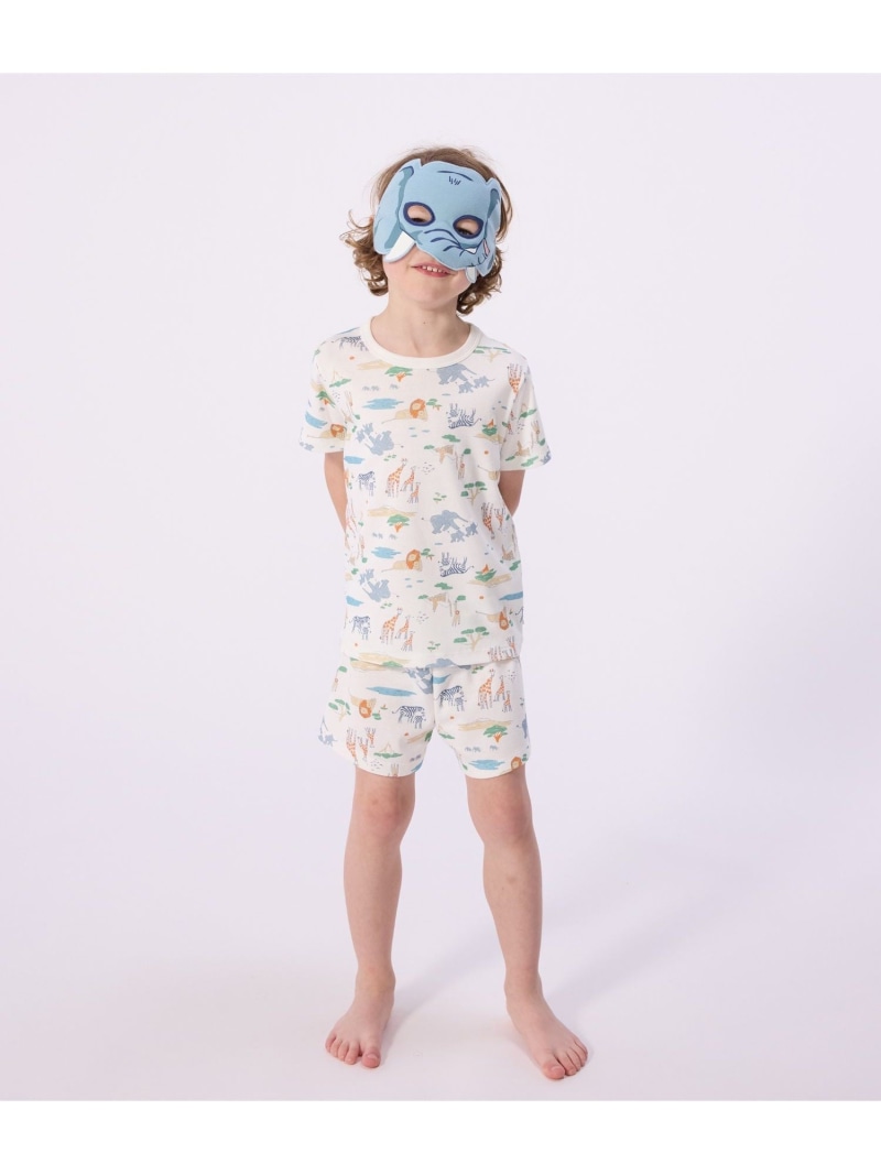PETIT BATEAU アニマル変身パジャマ プチバトー インナー・ルームウェア パジャマ【送料無料】