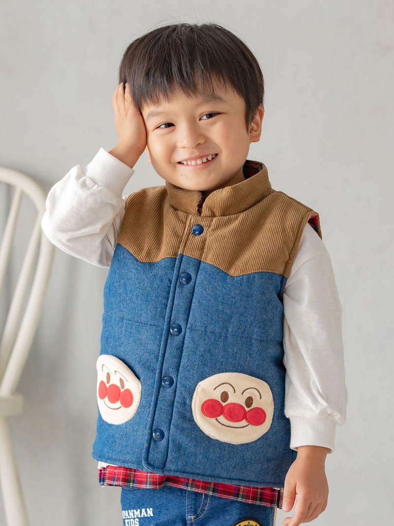 Anpanman Kids K Collection Apkc アンパンマンキッズコレクション リバーシブルベスト