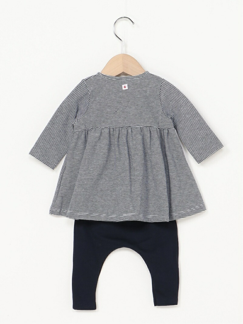楽天市場 Petit Bateau K ミラレワンピース カルソンセット プチバトー ワンピース キッズワンピース ホワイト 送料無料 Rakuten Fashion Kids