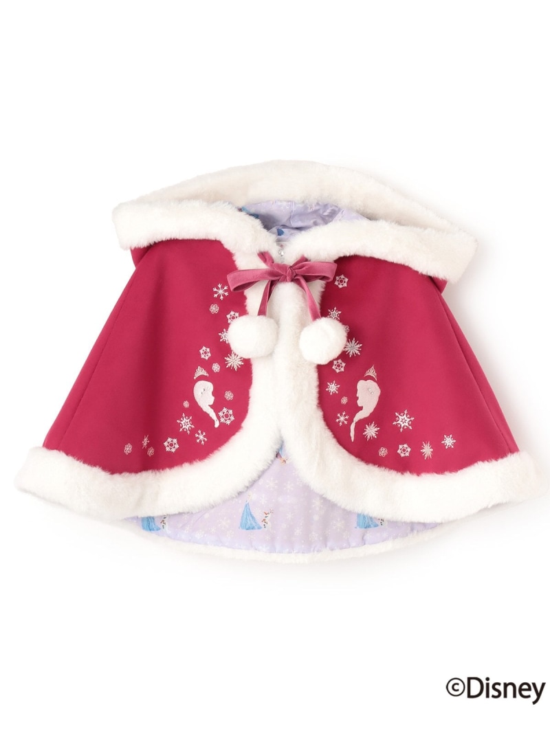 【SALE／20%OFF】mezzo piano 【アナと雪の統治女王】アナ/なりきりポンチョ ナルミヤオンライン ジャケット・アウター 上衣・前掛け【RBA_E】【貨物輸送無料】