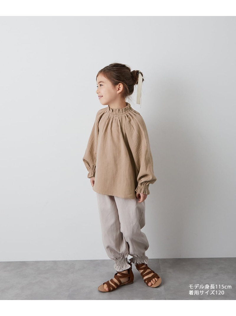 Riziere シャーリングパンツ パンツ リジェール