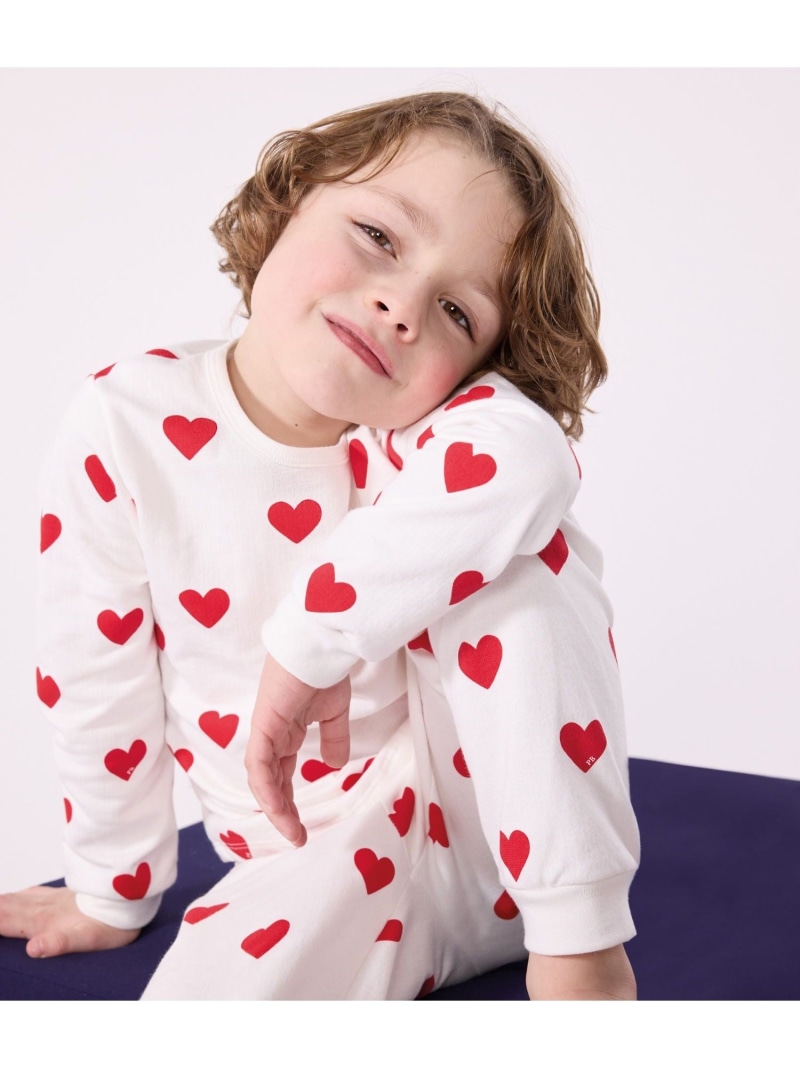 【新品タグ付き】プチバトー パジャマ 楽天市場】プリント長袖パジャマ PETIT BATEAU プチバトー