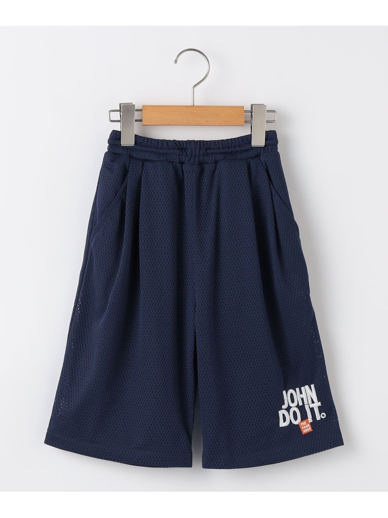 SHIPS KIDS THE PARK SHOP:115~145cm /DO WIDE MESH ハーフパンツ シップス パンツ その他のパンツ ネイビー【送料無料】