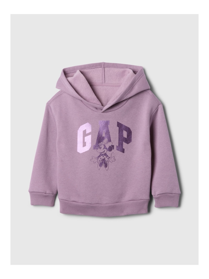 GAP (K)babyGap ｜ ディズニー リラックス GAPロゴ パーカー ギャップ トップス パーカー・フーディー ベージュ ピンク パープル【送料無料】
