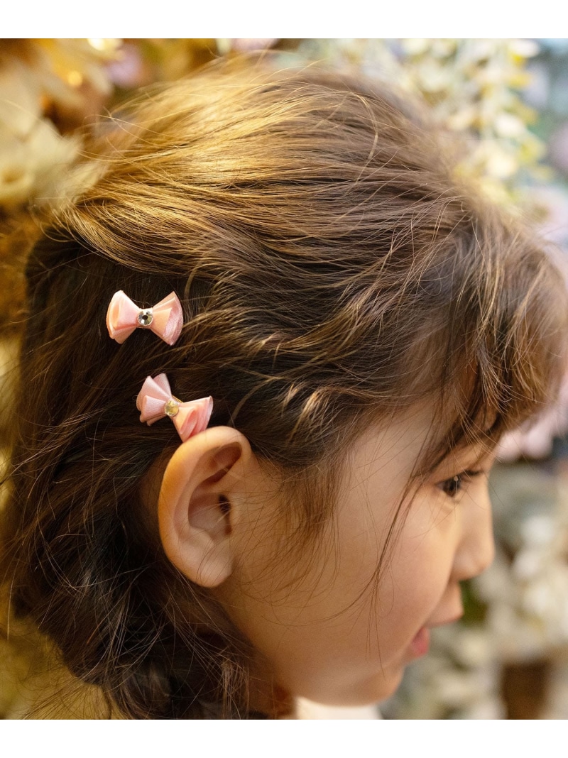 【楽天市場】Rora Rora メロディア ヘアクリッフ? 2個セット ローラ ヘアアクセサリー バレッタ・ヘアクリップ・ヘアピン ピンク ...
