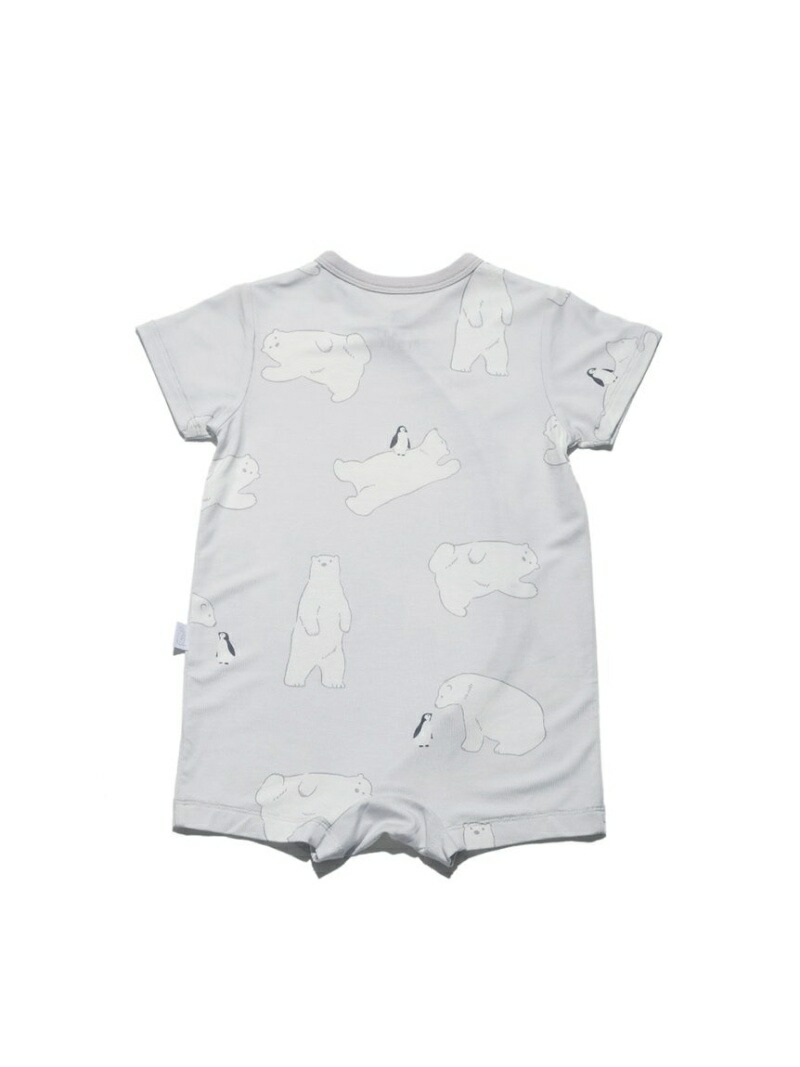 Gelato Pique Baby Cool Fair シロクマモチーフ Baby ロンパース ジェラートピケ ワンピース キッズワンピース グレー 先行予約 送料無料 septicin Com