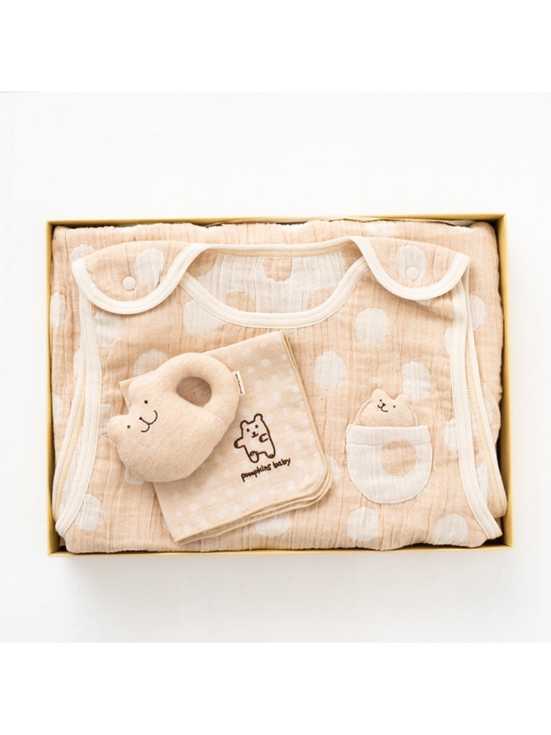 BACKYARD FAMILY POMPKINS BABY オーガニック ギフトセット ローラ マタニティウェア・ベビー用品 ベビーギフト【送料無料】| Fashion Kids