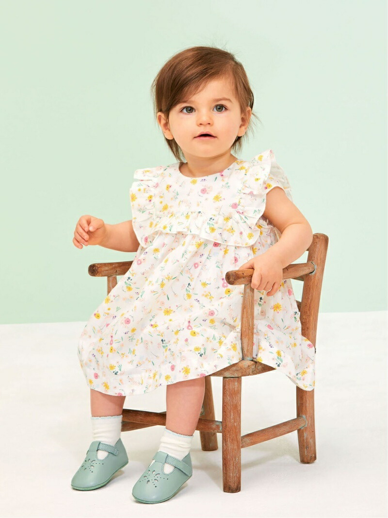 楽天市場 Sale 50 Off Petit Bateau K プリントワンピース Ye プチバトー ワンピース キッズワンピース ホワイト Rba E 送料無料 Rakuten Fashion Kids