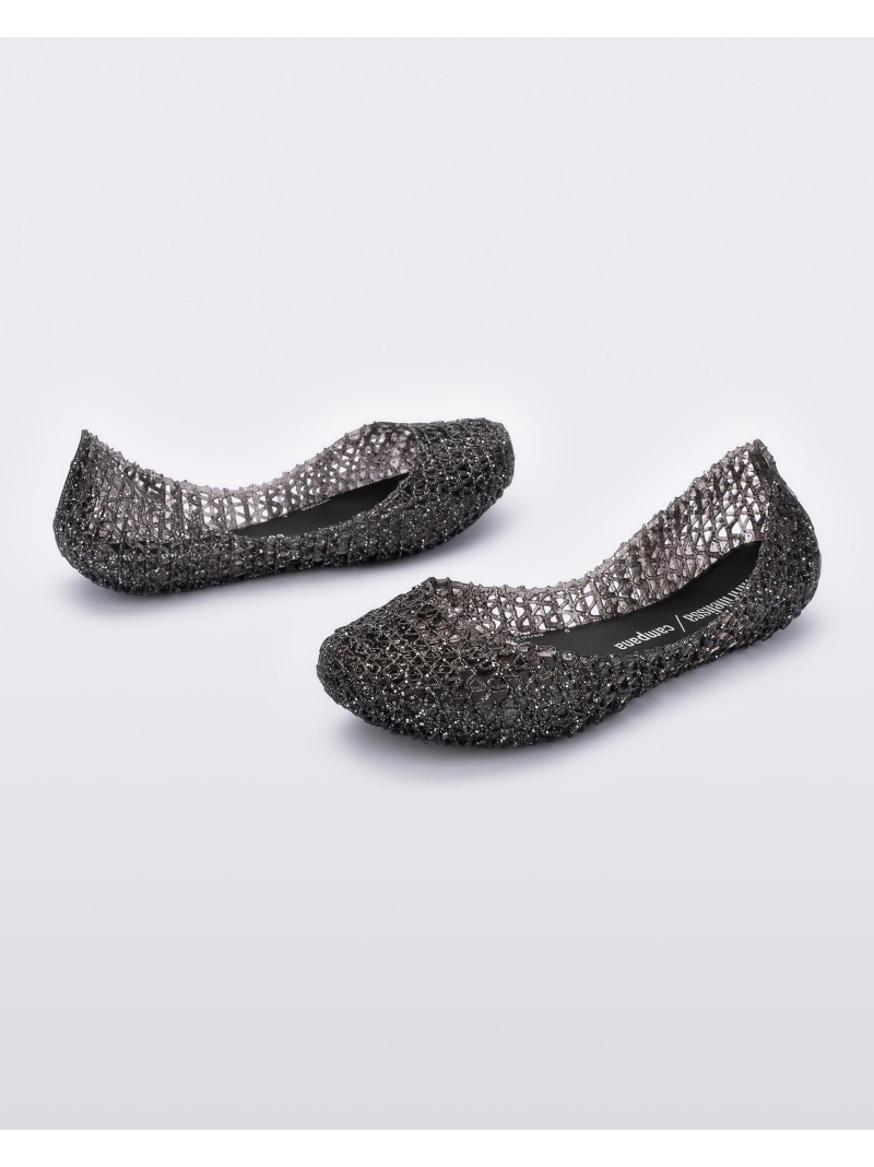 melissa MINI MELISSA CAMPANA PAPEL INF メリッサ シューズ・靴 サンダル ピンク ブラック ゴールド【送料無料】