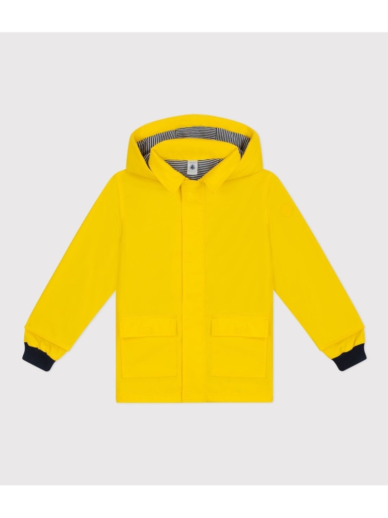 PETIT BATEAU ヨットパーカ プチバトー ジャケット・アウター 牟礼パーカー 米国海軍 黄色【貨物輸送無料】