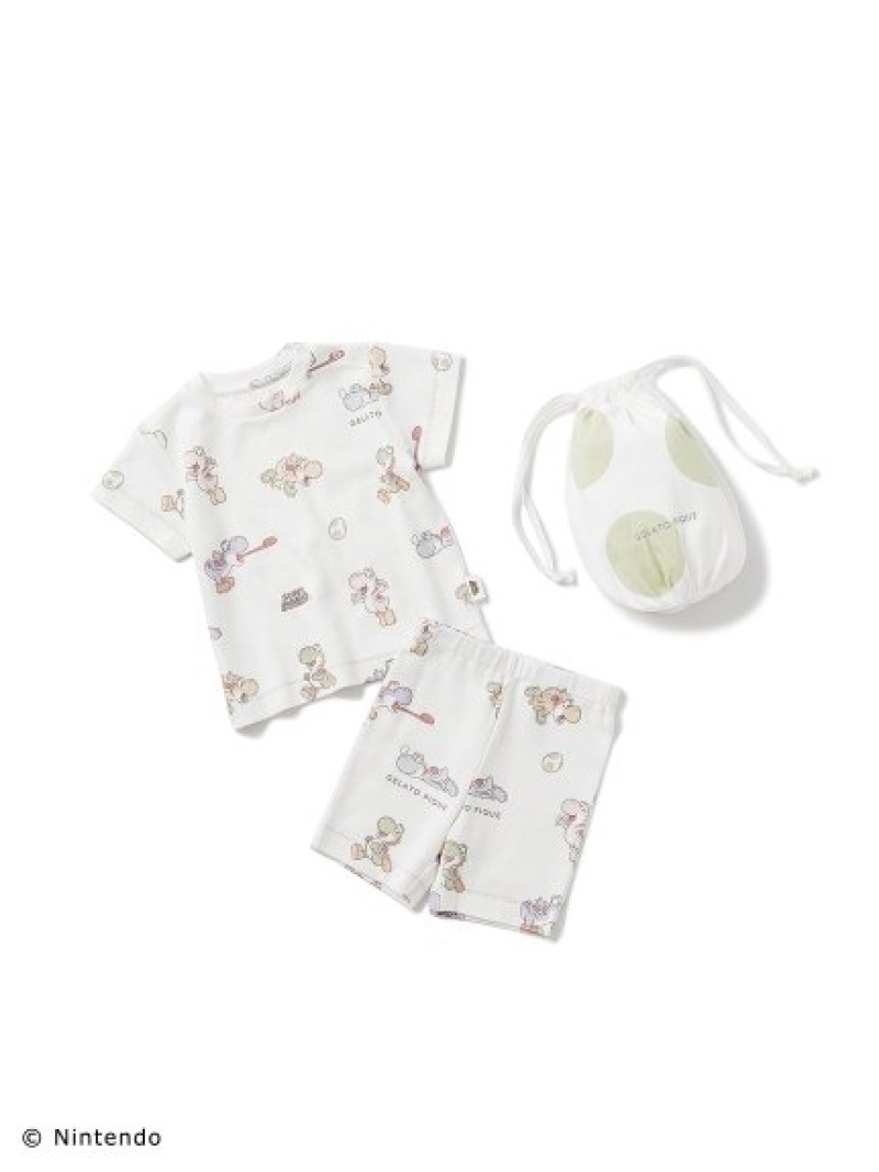 Gelato Pique ヨッシー柄tシャツショートパンツセット