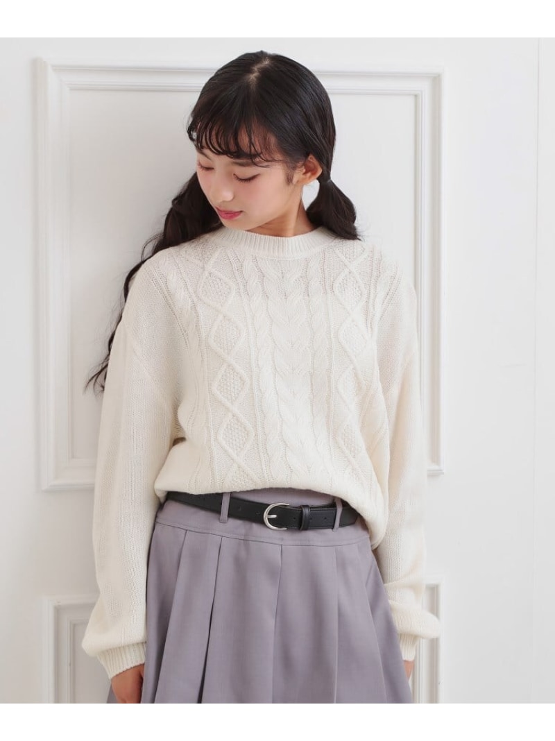 引っ越しにつき整理中。Aiai様専用新品 ピンクラテジャガードニット SALE_セールPINK-latte(ピンクラテ) 洗える・毛玉に