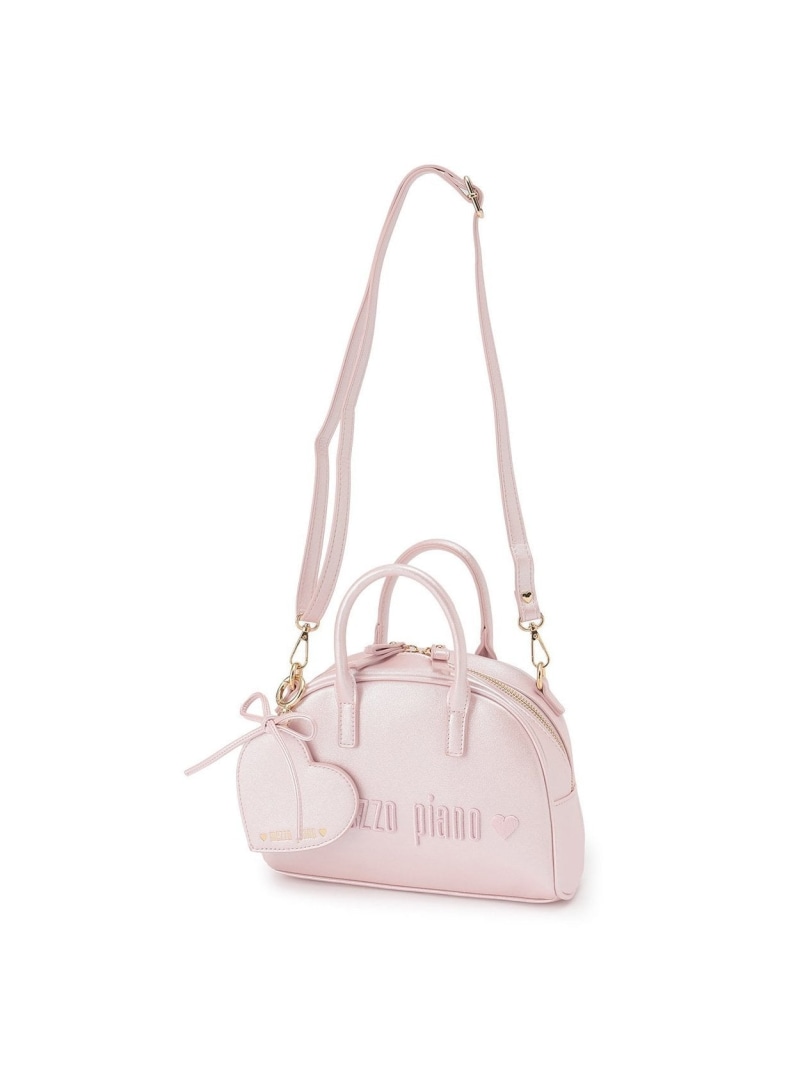 楽天市場】メゾピアノ(mezzo piano)ハートミラーつき 2wayショルダー