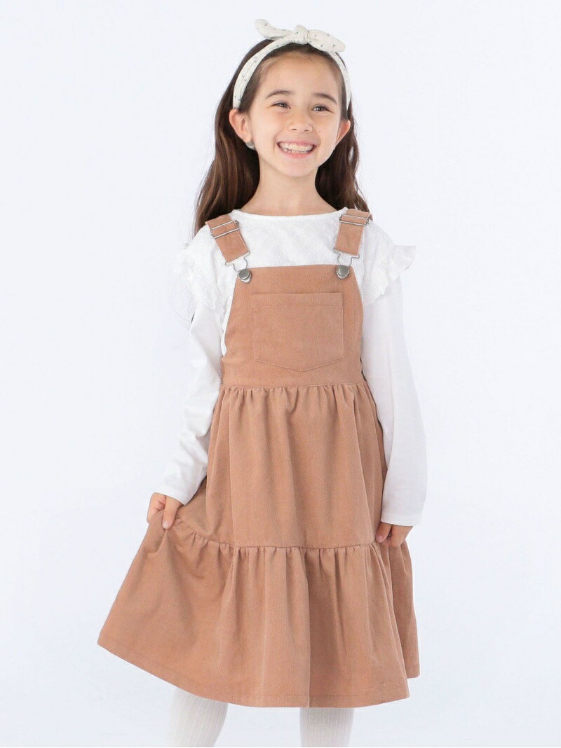 Ships Kids 100 130cm ジャンパー スカート Kids コーデュロイ シップス