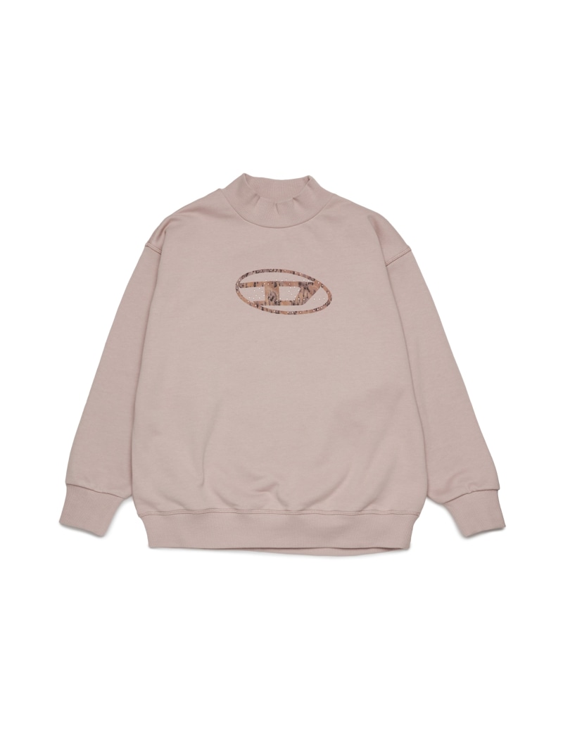 【SALE／40%OFF】DIESEL キッズ プルオーバースウェット SDOLSY ディーゼル トップス スウェット・トレーナー サクラ色【RBA_E】【貨物輸送無料】