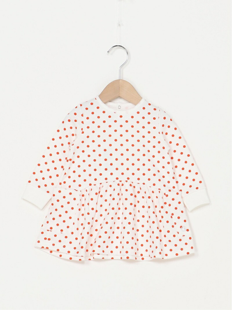 Petit Bateau K スウェットプリントワンピース プチバトー ワンピース キッズワンピース ホワイト 送料無料 Alittlepeaceofmind Co Uk