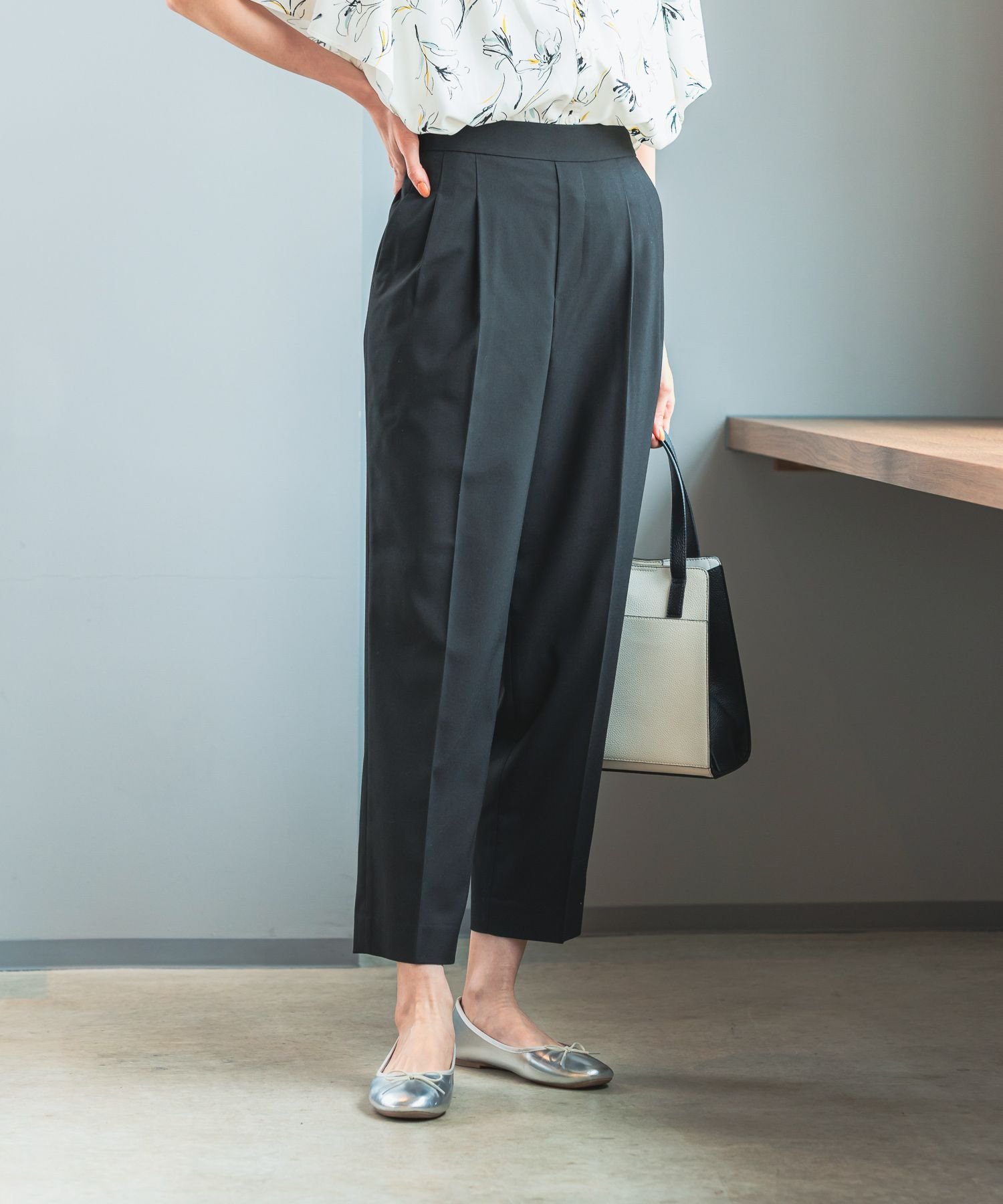 【SALE/60%OFF】GLOBAL WORK ウツクシルエットDRYテーパードパンツ/986650 グローバルワーク パンツ その他のパンツ グレー ブラウン イエロー グリーン ネイビー ピンク ブラック