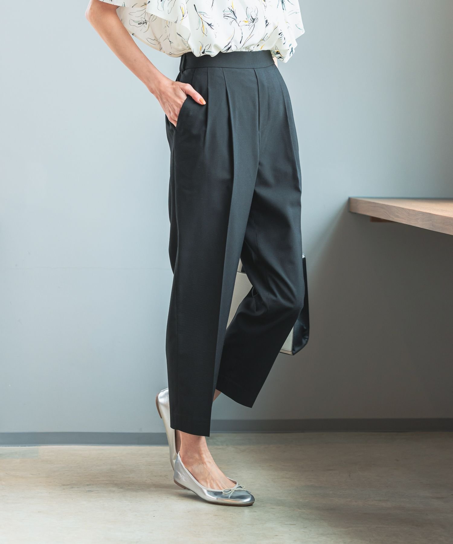 【SALE/60%OFF】GLOBAL WORK ウツクシルエットDRYテーパードパンツ/986650 グローバルワーク パンツ その他のパンツ グレー ブラウン イエロー グリーン ネイビー ピンク ブラック