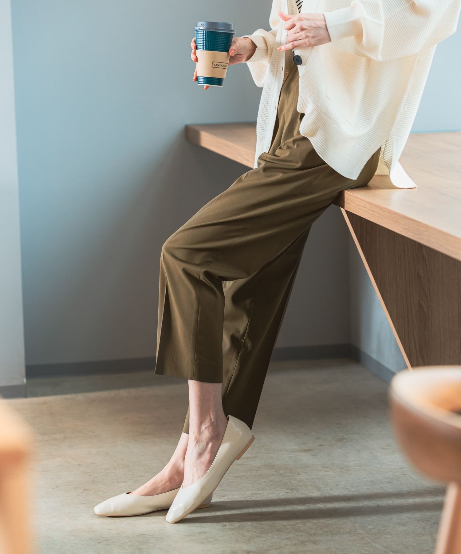 【SALE/60%OFF】GLOBAL WORK ウツクシルエットDRYテーパードパンツ/986650 グローバルワーク パンツ その他のパンツ グレー ブラウン イエロー グリーン ネイビー ピンク ブラック