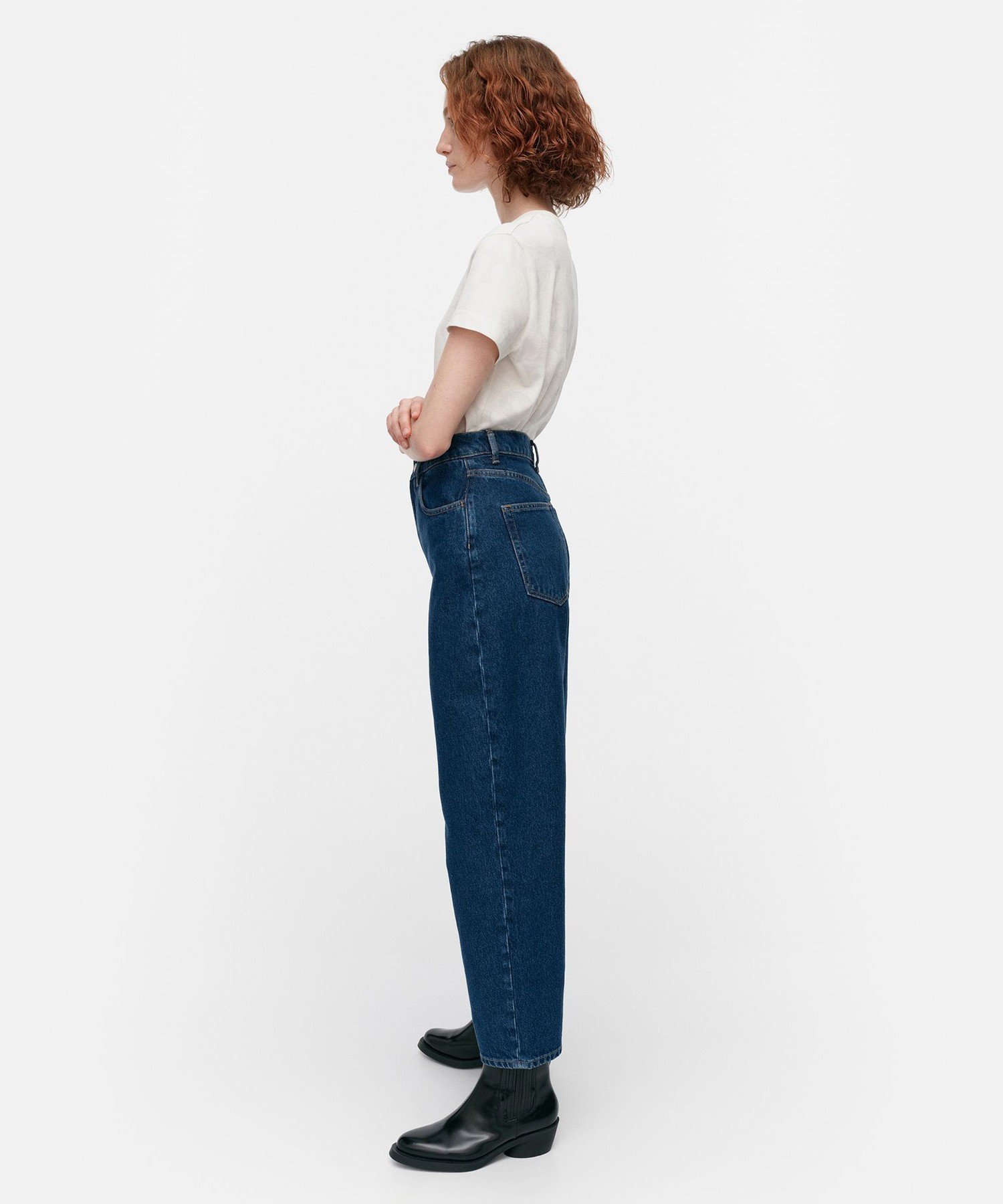 Marimekko Maridenim Barrel ジーンズ マリメッコ パンツ その他の 
