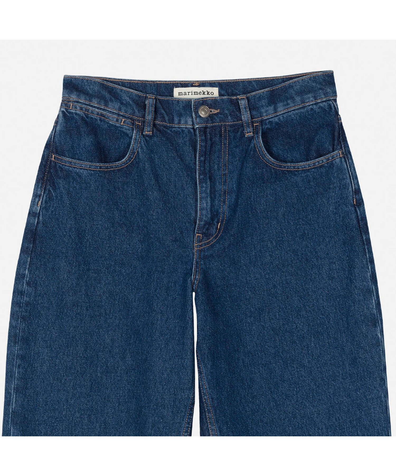 【Marimekko】マリメッコMaridenim Barrel ジーンズ 27 Maridenim Barrel Unikko ジーンズ｜パンツ｜Marimekko