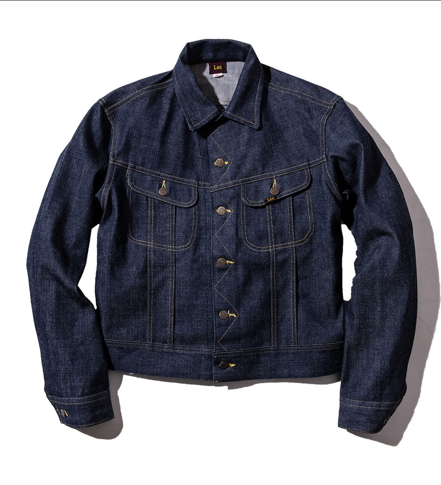 楽天市場】Q□日本製□リー/LEE 0411 デニムジャケット/Gジャン□紺