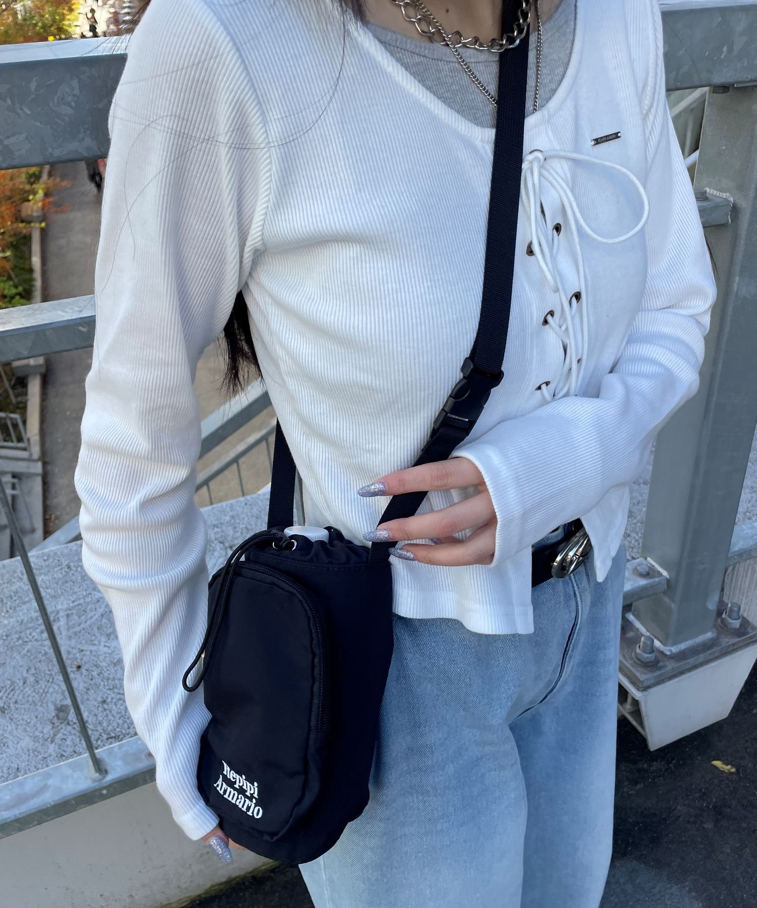 楽天市場】【WEB限定】2WAYシルキーボトルショルダー repipi armario