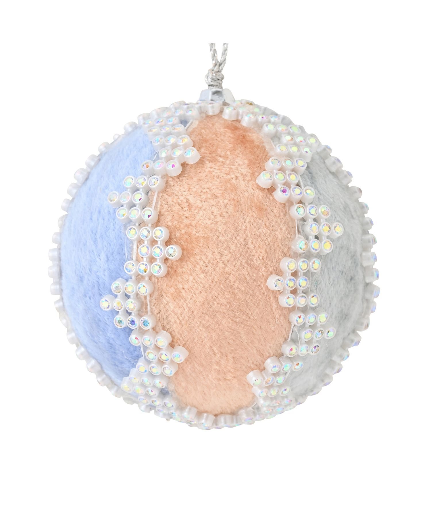 フランフラン ファブリックオーナメント レース ピンク Francfranc