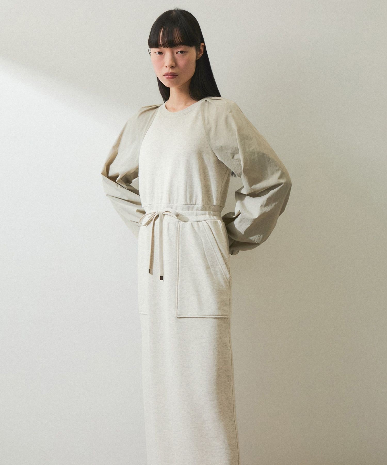 ADAM ET ROPE' FEMME ノーカラーボンディングジャケット ADAM ET ROPÉ FEMME(アダム エ ロペ ファム) / 【WEB限定