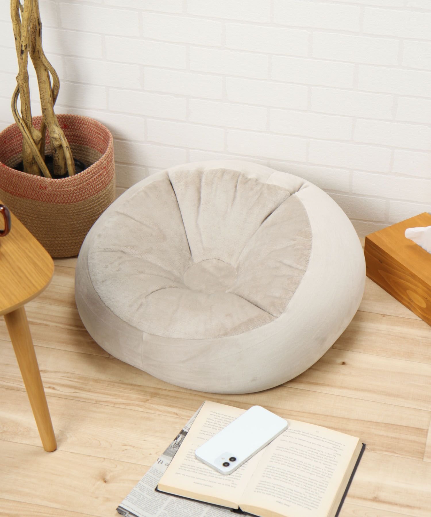 【新品】【2点】フランフラン　シェリオフロアクッション 新品】【2点】フランフラン シェリオフロアクッション - メルカリ