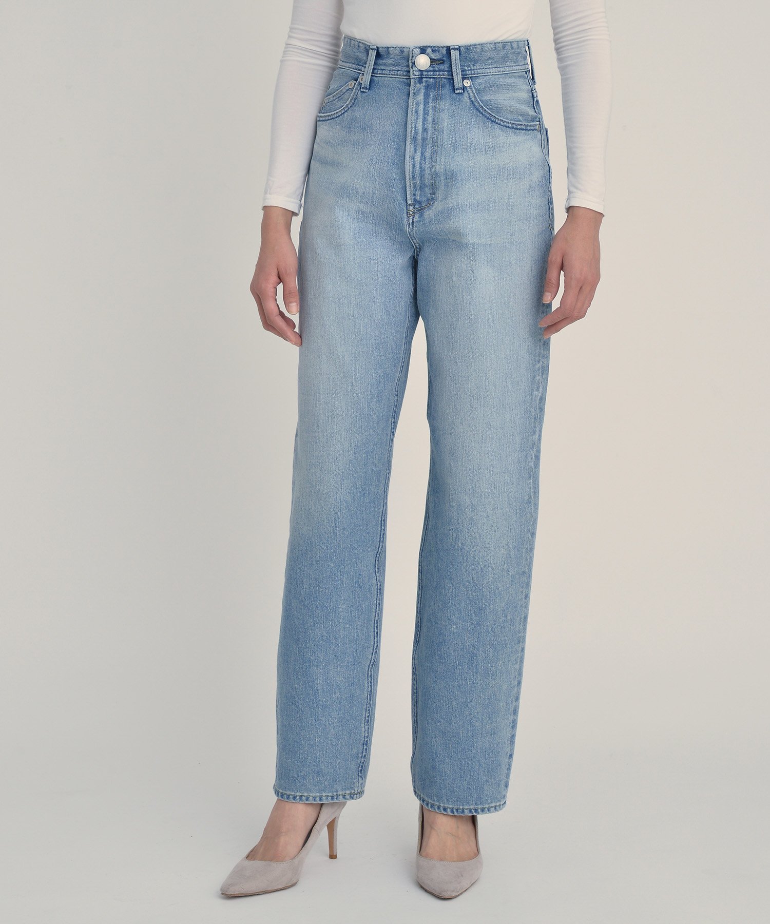 ヤヌーク　yanuk lea デニムパンツ　サイズ21 YANUK YANUK Women's/(W)ボーイズストレートデニム
